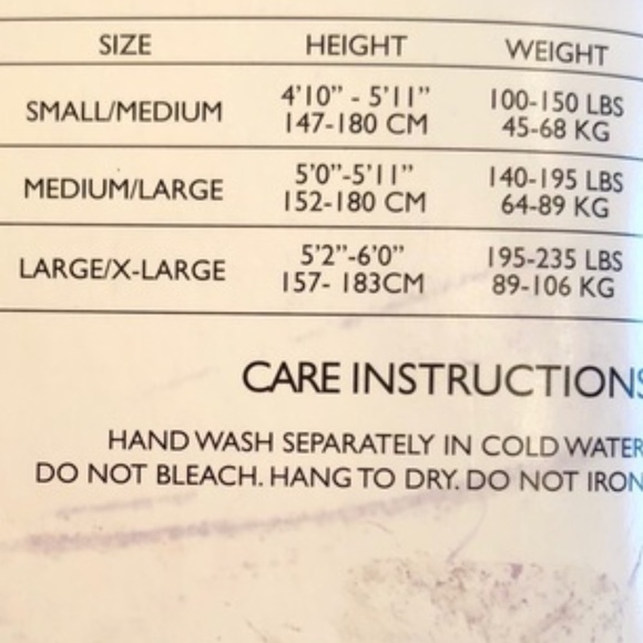 Nine West Leggings NEW Black Fleece Lined - Picture 5 of 5